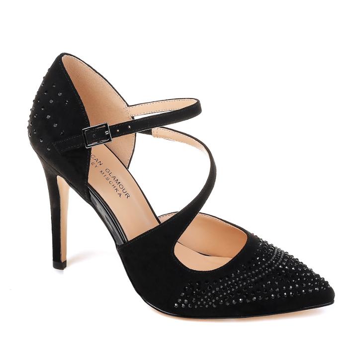 American Glamour By Badgley Mischka Adele Women's High Heels, Size: Medium (9.5), Oxford