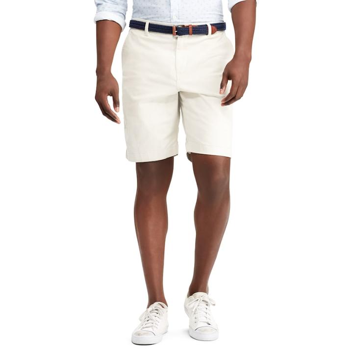 Big & Tall Chaps Flat-front Stretch Twill Shorts, Men's, Size: 52, Med Blue