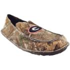 Men's Georgia Bulldogs Cazulle Realtree Camouflage Canvas Loafers, Size: 9, Multicolor