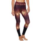 Women's Shape Active Element Run Workout Tights, Size: Xl, Gold