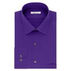 Men's Van Heusen Flex Collar Athletic-fit Dress Shirt, Size: 18-34/35, Med Purple