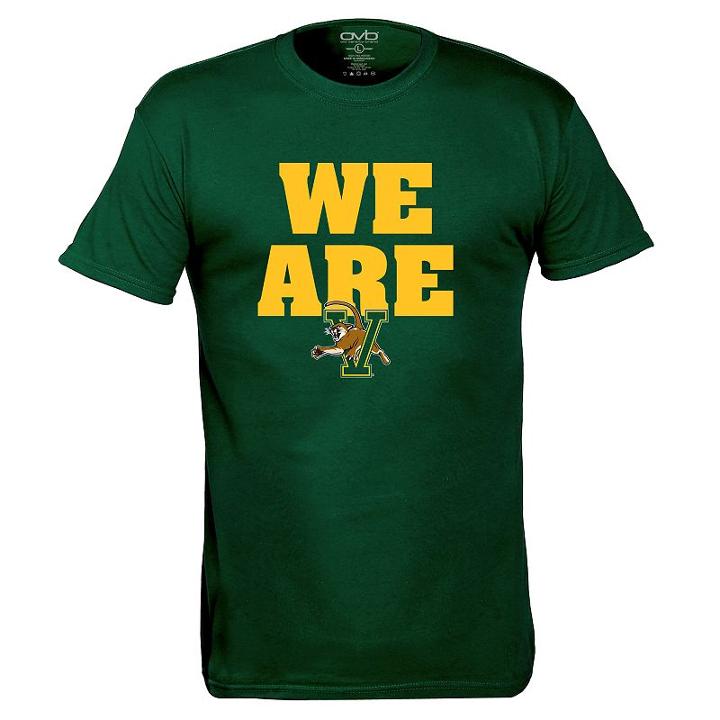 Men's Vermont Catamounts We Are Tee, Size: Small, Dark Green