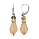 Simply Vera Vera Wang Beaded Drop Earring, Women's, Light Pink