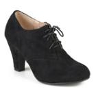 Journee Collection Leona Women's Oxford High Heels, Girl's, Size: 11, Black