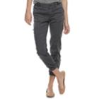 Petite Sonoma Goods For Life&trade; Convertible Zipper Jogger Pants, Women's, Size: 4 Petite, Dark Grey