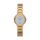 Seiko Women's Stainless Steel Solar Watch - Sup386, Size: Small, Gold