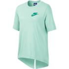 Girls 7-16 Nike Split Back Tee, Size: Small, Green
