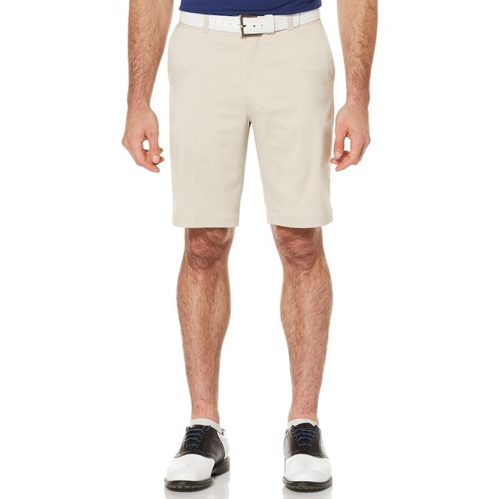 Men's Grand Slam Active Waistband Stretch Performance Golf Shorts, Size: 36, Natural