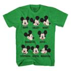 Boys 8-20 Disney Mickey Mouse Expressions Tee, Size: Xl, Brt Green