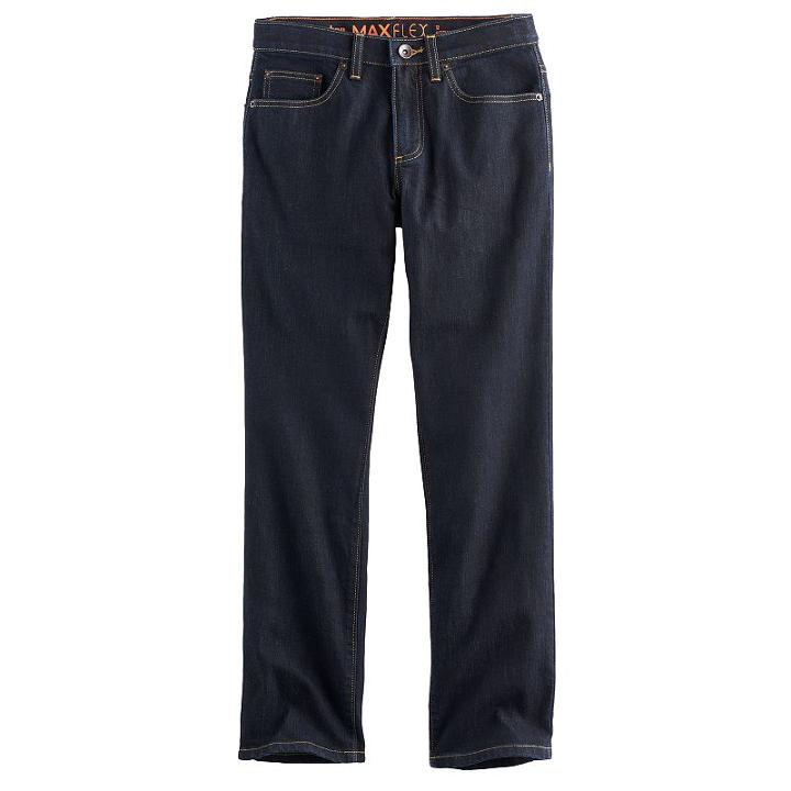 Boys 8-20 Urban Pipeline&reg; Maxflex Straight-leg Jeans, Size: 10, Dark Blue