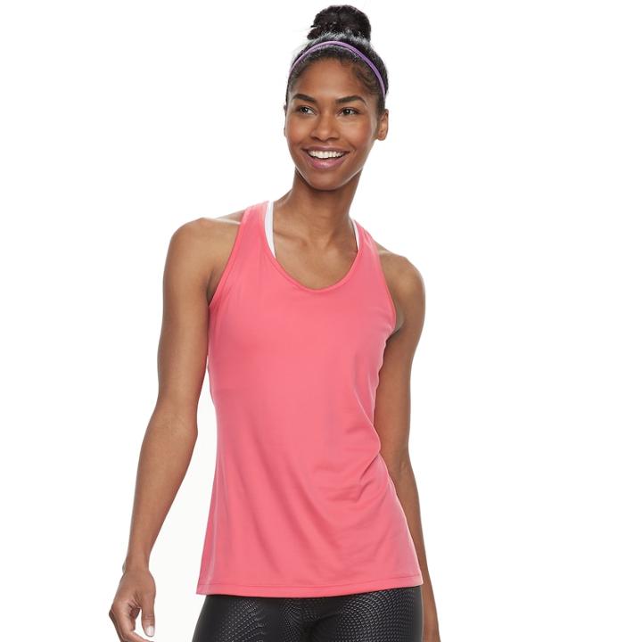 Women's Nike Dry Training Mesh Racerback Tank, Size: Xl, Brt Orange