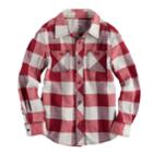 Boys 4-7x Sonoma Goods For Life&trade; Plaid Button-down Shirt, Size: 6, Med Red
