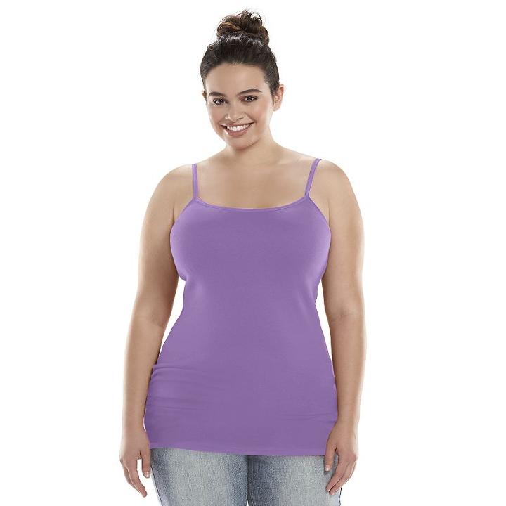 Juniors' Plus Size So® Tunic Tank Top, Girl's, Size: 2xl, Lt Purple