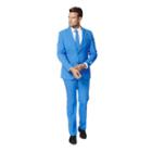 Men's Opposuits Slim-fit Blue Novelty Suit & Tie Set, Size: 34 - Regular