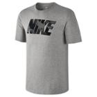 Men's Nike Logo Tee, Size: Medium, Grey Other