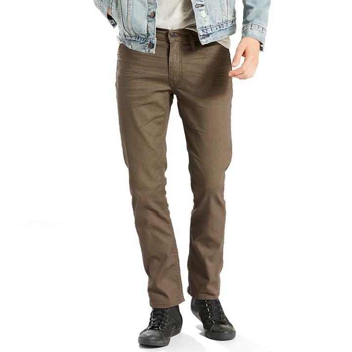 Men's Levi's&reg; 511&trade; Slim Fit Jeans, Size: 40x30, Brown Oth