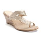 New York Transit Going Place Women's Wedge Sandals, Size: Medium (9.5), Beige Oth