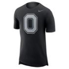 Men's Nike Ohio State Buckeyes Enzyme Droptail Tee, Size: Large, Black