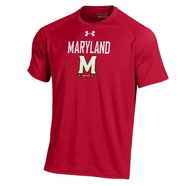 Men's Under Armour Maryland Terrapins Tech Tee, Size: Large, Ovrfl Oth