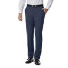 Men's J.m. Haggar Premium Slim-fit Stretch Flat-front Suit Pants, Size: 30x30, Blue