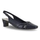 Easy Street Kristen Women's Dress Heels, Size: 6.5 Wide, Blue (navy)