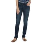 Women's Sonoma Goods For Life&trade; High Waist Skinny Jeans, Size: 8 T/l, Blue (navy)
