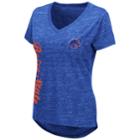 Women's Boise State Broncos Wordmark Tee, Size: Xxl, Dark Blue