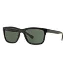 Armani Exchange Ax4045s 56mm Rectangle Sunglasses, Adult Unisex, Black