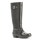Seven7 British Girl Women's Waterproof Rain Boots, Size: 7, Dark Grey