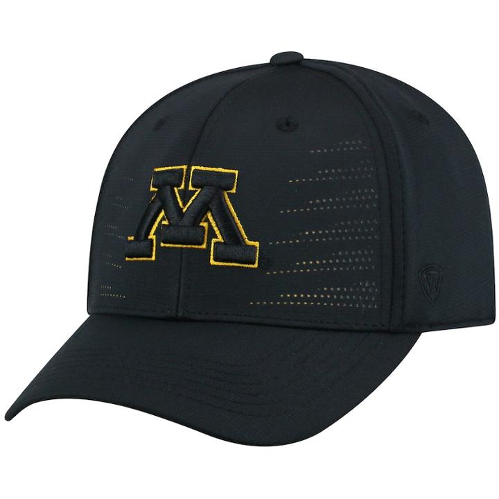 Adult Top Of The World Minnesota Golden Gophers Dazed Performance Cap, Men's, Black