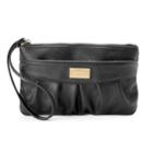 Juicy Couture Jc 700 Ruched Wristlet, Women's, Black