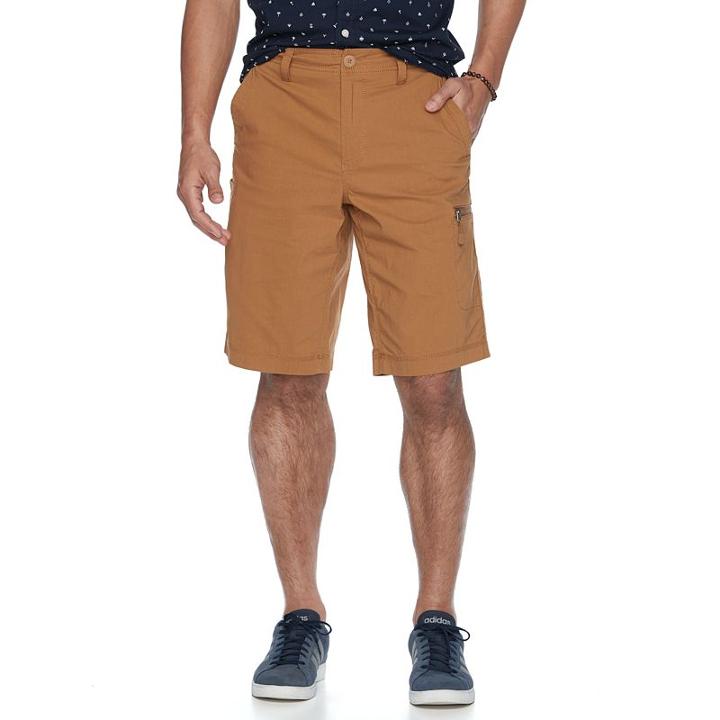 Men's Urban Pipeline&reg; Ultimate Flex Hybrid Cargo Shorts, Size: 30, Yellow