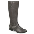 Lifestride Racey Women's Riding Boots, Size: 10 Wide, Grey