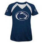 Girls 7-16 Penn State Nittany Lions Fashion Tee, Girl's, Size: L(14), Blue (navy)
