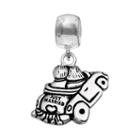 Individuality Beads Sterling Silver Just Married Car Charm, Women's, Grey