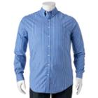 Big & Tall Croft & Barrow&reg; True Comfort Classic-fit Stretch Button-down Shirt, Men's, Size: Xl Tall, Blue (navy)
