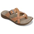 Eastland Pearl Women's Strappy Thong Sandals, Size: Medium (7), Med Brown
