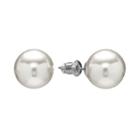 Chaps Simulated Pearl Stud Earrings, Women's