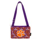 Clemson Tigers Bloom Crossbody Bag, Women's, Multicolor