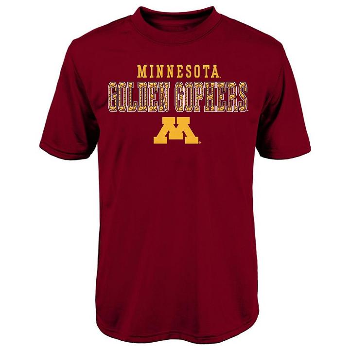 Boys 4-7 Minnesota Golden Gophers Fulcrum Performance Tee, Boy's, Size: M(5/6), Red