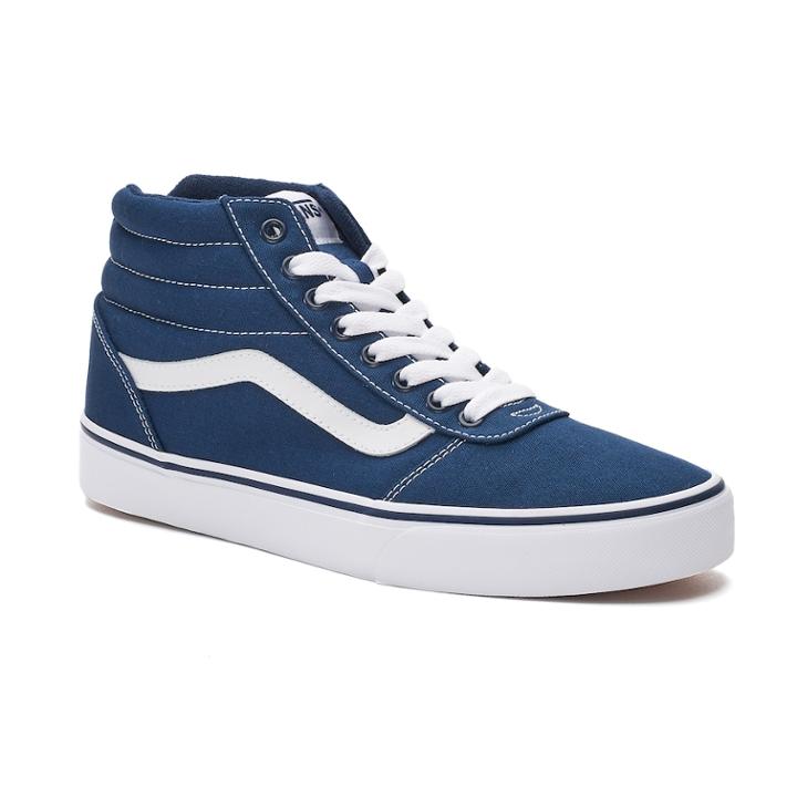 Vans Ward Hi Men's Skate Shoes, Size: Medium (10), Med Blue