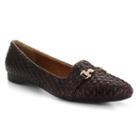 Seven7 Gigi Women's Buckle Flats, Size: 7.5, Brown