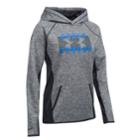 Women's Under Armour Fleece Twist Big Logo Graphic Hoodie, Size: Xs, Black