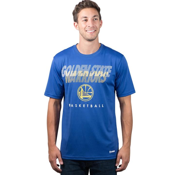 Men's Golden State Warriors Practice Tee, Size: Large, Blue