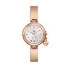 Juicy Couture Women's Sienna Crystal Stainless Steel Half Bangle Watch - 1901496, Size: Small, Pink