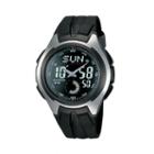 Casio Men's Analog & Digital Chronograph Sport Watch, Black
