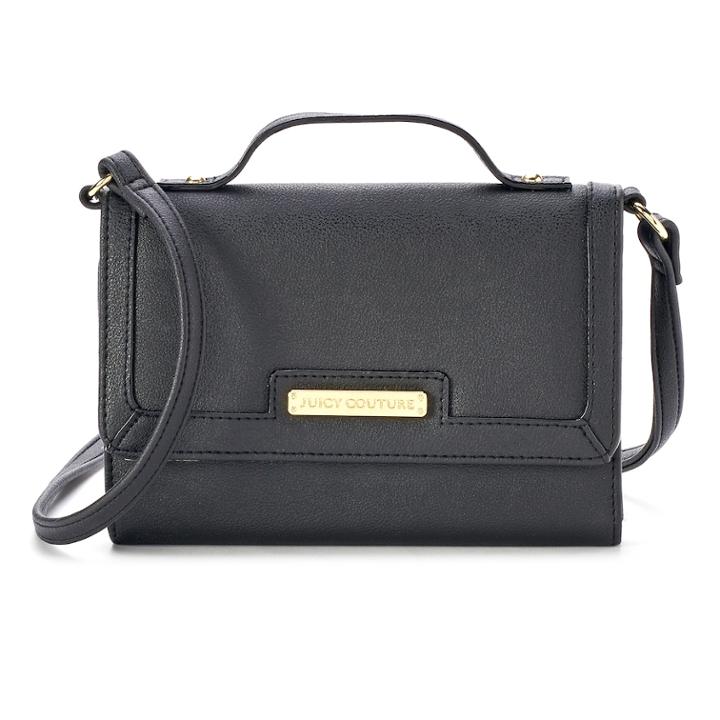 Juicy Couture Crossbody Wallet, Women's, Black