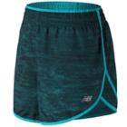 Women's New Balance Accelerate Short, Size: Medium, Blue (navy)