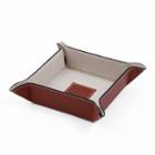 Valet Change Tray, Brown