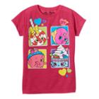Girls 4-7 Shopkins D'lish Donut, Lolli Poppins & Cupcake Chic Graphic Tee, Girl's, Size: 5, Brt Pink